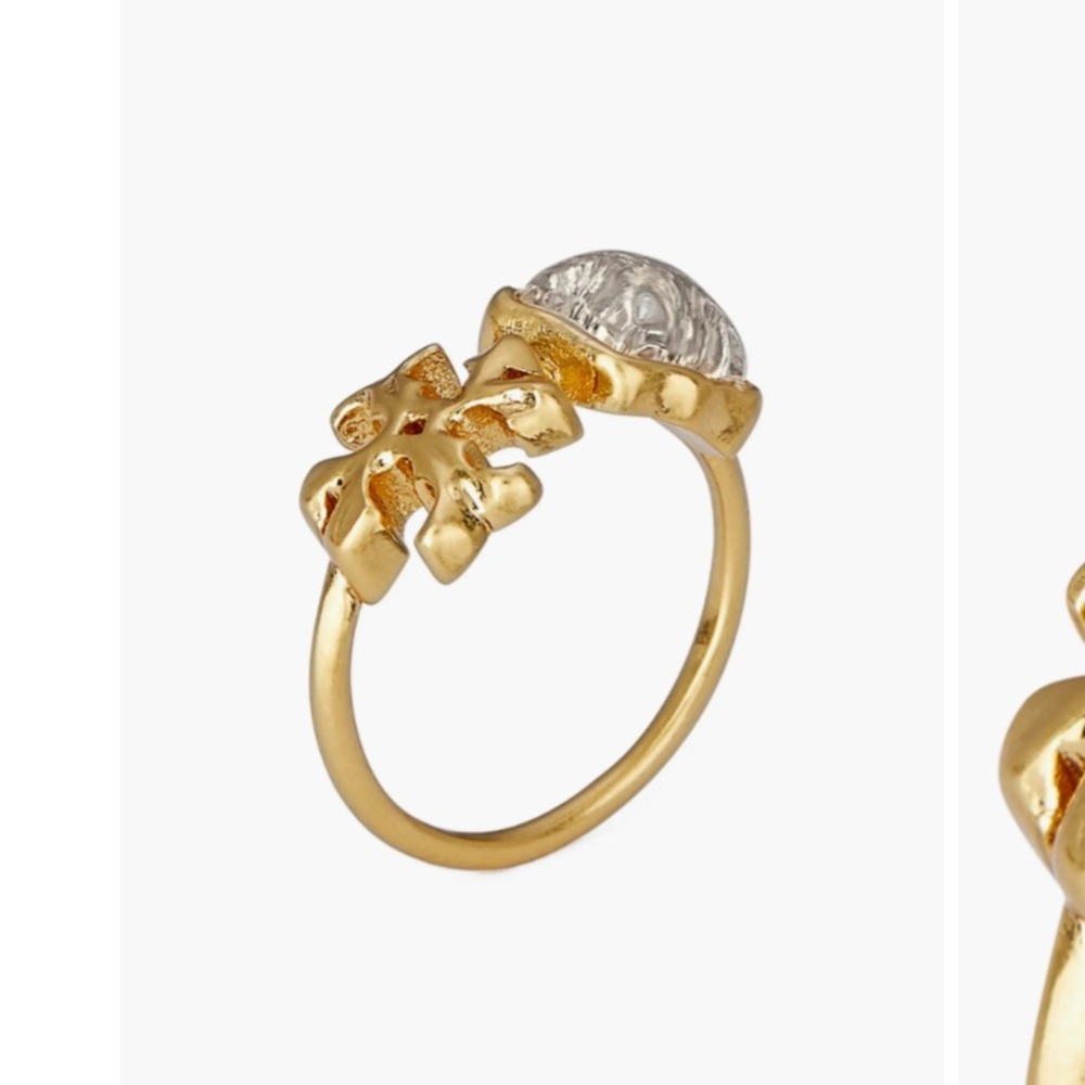 NEW Tory Burch Roxanne Ring sz 7